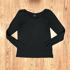 LOFT | black long sleeve top 🖤 size medium